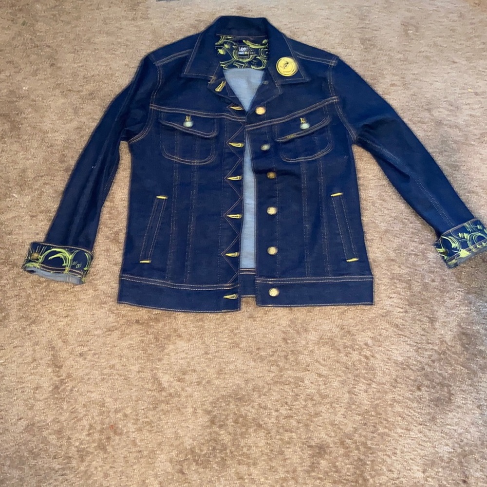 Denim jean jacket Lee Smiley